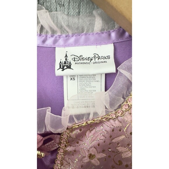 Authentic Disney Parks Princess Rapunzel Tangled Costume Dress, Purple/Pink, XS - Picture 4 of 4
